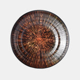 Darrahopens Home & Garden > DIY > Kitchen & Bathroom DIY Serving Bowl 28.5cm Bronze Converging Glaze