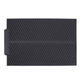Darrahopens Home & Garden > DIY > Kitchen & Bathroom DIY Silicone Dish Drying Mat Anti Slip Shock Proof Easy To Clean Kitchen Counter Drying Mat for Dish Bowl Fork S 39x25cm In Australia - Darrahopens
