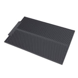 Darrahopens Home & Garden > DIY > Kitchen & Bathroom DIY Silicone Dish Drying Mat Anti Slip Shock Proof Easy To Clean Kitchen Counter Drying Mat for Dish Bowl Fork S 39x25cm In Australia - Darrahopens