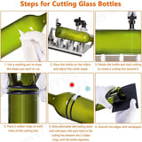 Darrahopens Home & Garden > DIY > Kitchen & Bathroom DIY Stainless Steel Glass Bottle Cutter DIY Tool Kit AU
