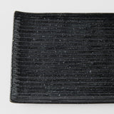 Darrahopens Home & Garden > DIY > Kitchen & Bathroom DIY Sushi Plate 24cm Black Contour Glaze