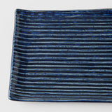 Darrahopens Home & Garden > DIY > Kitchen & Bathroom DIY Sushi Plate 24cm Blue Contour Glaze