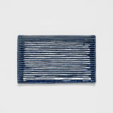 Darrahopens Home & Garden > DIY > Kitchen & Bathroom DIY Sushi Plate 24cm Blue Contour Glaze