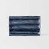 Darrahopens Home & Garden > DIY > Kitchen & Bathroom DIY Sushi Plate 24cm Blue Contour Glaze
