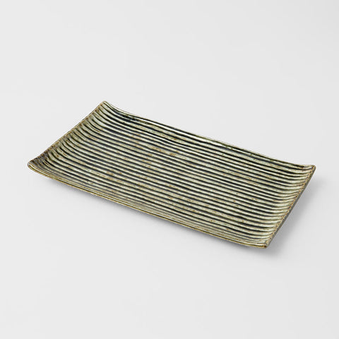 Darrahopens Home & Garden > DIY > Kitchen & Bathroom DIY Sushi Plate 24cm Green Contour Glaze