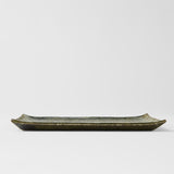 Darrahopens Home & Garden > DIY > Kitchen & Bathroom DIY Sushi Plate 24cm Green Contour Glaze