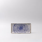 Darrahopens Home & Garden > DIY > Kitchen & Bathroom DIY Sushi Plate 25cm Speckled Swirl Design