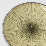Darrahopens Home & Garden > DIY > Kitchen & Bathroom DIY Tapas Plate 17cm Green Converging Line Glaze