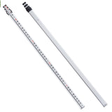 Darrahopens Home & Garden > DIY > Kitchen & Bathroom DIY VEVOR Measuring Rod 16-Feet/10ths 4 Sections Telescopic Grade Rod 1/10ft w/ Bag
