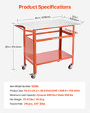 Darrahopens Home & Garden > DIY > Kitchen & Bathroom DIY VEVOR Welding Table 40"x24" Welding Workbench with 800LBS Static Weight Capacity