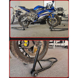 Darrahopens Home & Garden > DIY Rear Motorcycle Stand Heavy-Duty Motorbike Lift Paddock Carrier Bike Fork