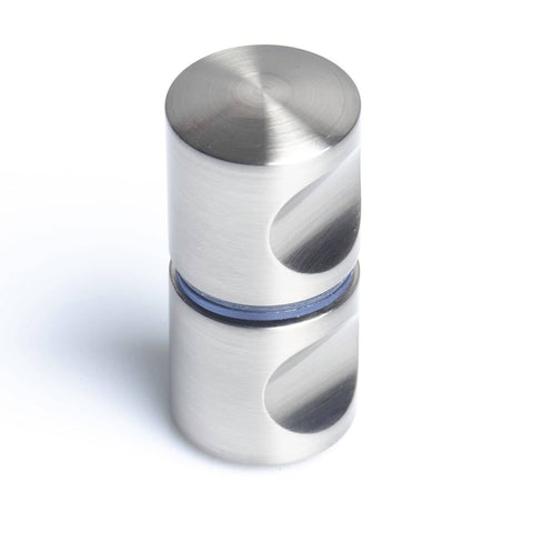 Darrahopens Home & Garden > DIY Shower Glass Door Knob Bathroom Back-to-Back Handle Pull 304 Brushed