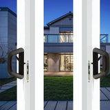Darrahopens Home & Garden > DIY Sliding Patio Door Handle Set Mortise Lock Suitable for Sliding Glass Patio Door Keyed Black