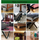 Darrahopens Home & Garden > DIY > Table Tops & Bases 4-pack Furniture Risers Wooden Furniture Risers, Desk and Bed Risers Furniture Lifting Feet Legs up to for Desk Table Bed (Size: 5x5x5cm)..