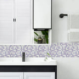 darrahopens Home & Garden > DIY Tiles 3D Peel and Stick Wall Tile Crystal Mosaic (30cm x 30cm x 10 sheets)