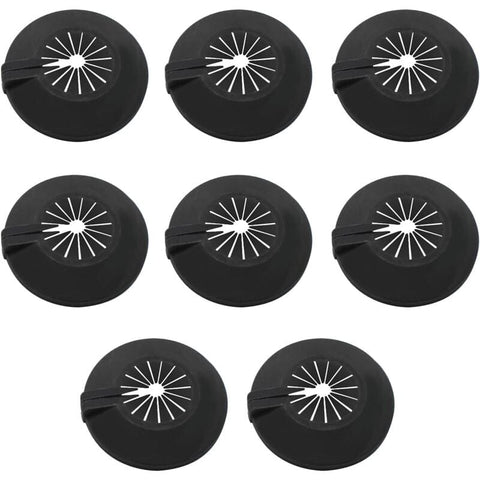 Darrahopens Home & Garden > DIY > Wall Plates & Covers SHINING HOUSE Radiator pipe protectors, 8 pieces, Universal for 14-29 mm pipes, with clips for easy installation