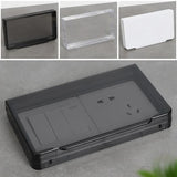 Darrahopens Home & Garden > DIY > Wall Plates & Covers Switch Protective Cover Socket Waterproof Box TRANSPARENT transparent