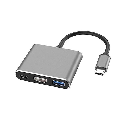 Darrahopens Home & Garden > DIY > Wall Plates & Covers USB-C 3 In 1 Hub Type-C to HDMI/USB 3.0/PD Adapter