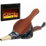 Darrahopens Home & Garden > Firepits > Fire Pit Accessories Chimney Bellows Vintage Wood Fire Blower, 30.5 x 12.5 cm
