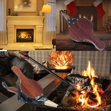 Darrahopens Home & Garden > Firepits > Fire Pit Accessories Fireplace Bellows, Wood Fire Blower, Fireplace Bellows, Wood Fire Bellows, With Strap, For Barbecue, Fireplace, Wood