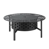 Darrahopens Home & Garden > Firepits > Fire Pits Grillz Fire Pit BBQ Charcoal Smoker Portable Mesh Pits Outdoor Camping Fireplace