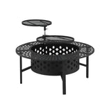 Darrahopens Home & Garden > Firepits > Fire Pits Grillz Fire Pit BBQ Charcoal Smoker Portable Mesh Pits Outdoor Camping Fireplace