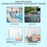 Darrahopens Home & Garden > Fountains > Fountain & Ponds Accessories 50Pcs Water Test Strip 6‑In‑1 PH Value Hardness Test Strip Pool Test Strip for Aquarium Pond In Australia - Darrahopens