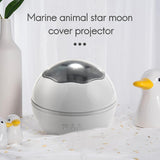 Darrahopens Home & Garden > Fountains > Fountain & Ponds Accessories Rotating Sea Animals Cover Projector Lamp Light