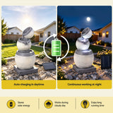 Darrahopens Home & Garden > Fountains > Fountains & Ponds Gardeon Solar Fountain 3 Levels Cascading Bowl Water Feature 52cm Grey In Australia - Darrahopens