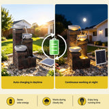 Darrahopens Home & Garden > Fountains > Fountains & Ponds Gardeon Solar Fountain 4 Levels Cascading Bowl Water Feature 75cm Brown In Australia - Darrahopens