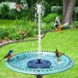 Darrahopens Home & Garden > Fountains > Fountains & Ponds Solar Fountain 16cm Black, Compatible with Solar Cell, Water Fountain for Garden, Low Price Promotion