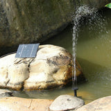 Darrahopens Home & Garden > Fountains > Fountains & Ponds Solar Water Pump with Fountain 16cm Panel Solar Powered