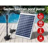 Darrahopens Home & Garden > Fountains Gardeon Solar Pond Pump 9.8FT