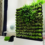 Darrahopens Home & Garden > Garden Beds > Garden Beds & Planters 24Pocket Vertical Garden Planter Wall Hanging Herbs Plant Seed Bag Home Decor AU