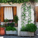 Darrahopens Home & Garden > Garden Beds > Garden Beds & Planters Garden Trellis Climbing Plant Support Patio Wire Lattice Grid Panel Stake Fence
