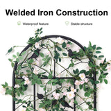 Darrahopens Home & Garden > Garden Beds > Garden Beds & Planters Garden Trellis Climbing Plant Support Patio Wire Lattice Grid Panel Stake Fence