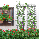 Darrahopens Home & Garden > Garden Beds > Garden Beds & Planters Large Metal Garden Trellis for Outdoor Yard & Patio