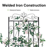 Darrahopens Home & Garden > Garden Beds > Garden Beds & Planters Large Metal Garden Trellis for Outdoor Yard & Patio