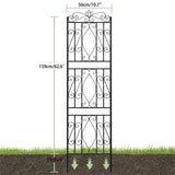 Darrahopens Home & Garden > Garden Beds > Garden Beds & Planters Large Metal Garden Trellis for Outdoor Yard & Patio