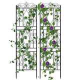 Darrahopens Home & Garden > Garden Beds > Garden Beds & Planters Large Metal Garden Trellis for Outdoor Yard & Patio