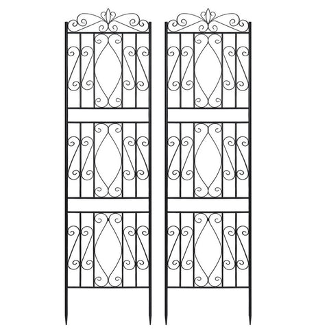 Darrahopens Home & Garden > Garden Beds > Garden Beds & Planters Large Metal Garden Trellis for Outdoor Yard & Patio