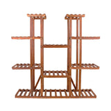 Darrahopens Home & Garden > Garden Beds > Garden Beds & Planters Large Wood Plant Stand Shelf
