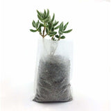 Darrahopens Home & Garden > Garden Beds > Grow Bags 500 pcs Non-Woven Plant Bags, Biodegradable Non-Woven Fabric Plant Bags Seedling Grow Bags For Tomatoes, Flowers,