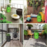 Darrahopens Home & Garden > Garden Beds > Grow Bags Potato Grow Bags, 2 pcs 40L/10 Gallon Vegetable Bag, Non-Woven Fabric Planting Bag With Window, Garden Vegetable Bag