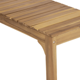 Darrahopens Home & Garden > Garden Furniture Luke 3 Piece Outdoor Wooden Dining Set