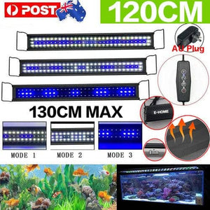 Darrahopens Home & Garden > Garden Lights 120 CM 150W 244LED Aquarium LED Lighting  Marine Aqua Fish Tank Light NEW