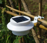 Darrahopens Home & Garden > Garden Lights > Garden Wall Lights Solar Multipurpose Wall Light Set, Outdoor Rechargeable Lamp with Screws and Mounting Kit, 3 Piece, White