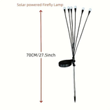 Darrahopens Home & Garden > Garden Lights > Other Outdoor Lights Solar Firefly Wind Light: Charges during the day, glows at night. Sways in the wind like dancing fireflies, lighting up your yard with romance./8 lamp holder [warm light] is always on In Australia - Darrahopens