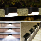 Darrahopens Home & Garden > Garden Lights > Other Outdoor Lights Waterproof Solar Fence Light, Solar Deck Light, Stair Light, Ip65 LED Solar Garden Lights For Patio Stair Fences (Warm