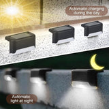 Darrahopens Home & Garden > Garden Lights > Other Outdoor Lights Waterproof Solar Fence Light, Solar Deck Light, Stair Light, Ip65 LED Solar Garden Lights For Patio Stair Fences (Warm